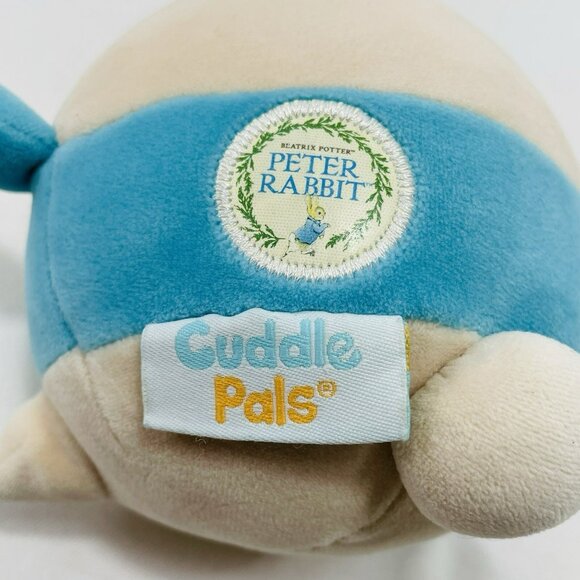 Kids Preferred Peter Rabbit Bunny Plush Toy Cuddle Pals Squishy Chubby Round - Picture 9 of 10